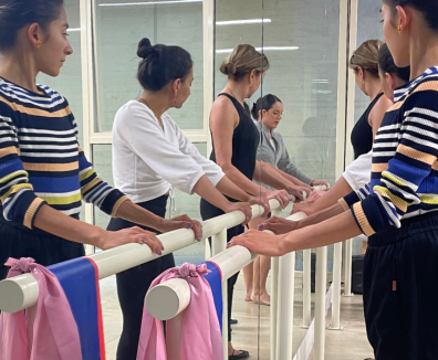 Fotografía de un ensayo de balelt