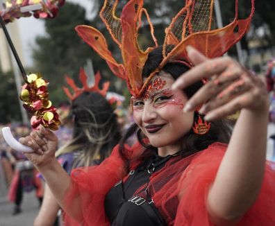 artista en el espacio público