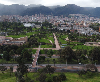 foto panorámica de bogotá