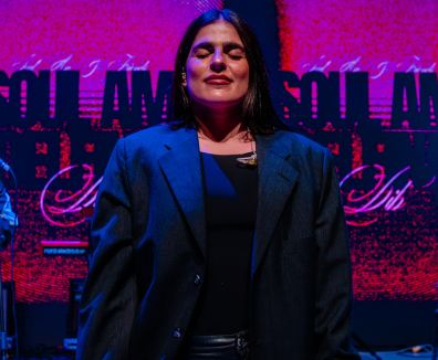 Delfina Dib en showcase