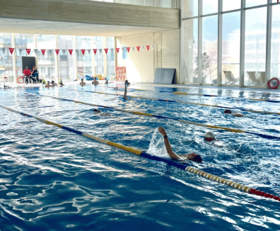 Fotografía de la piscina semiolimpica del Centro Felicidad Chapinero