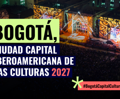 banner Bogotá será Capital Iberoamericana de las Culturas 2027