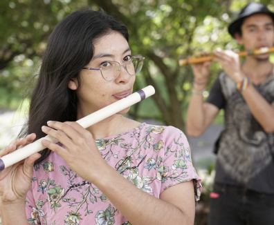 musicos flautistas