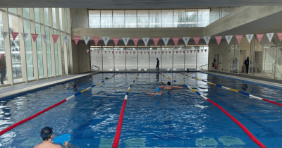 Fotografía de la piscina semiolímpica del centro felicidad chapinero