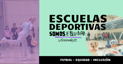 Banner de Escuelas Deportivas Somos Equidad