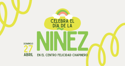 Banner del día de la niñez