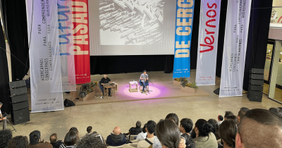 Fotografía de una actividad del Festival Gabo 2025 en el Centro Felicidad Chapinero