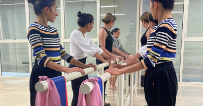 Fotografía de un ensayo de balelt