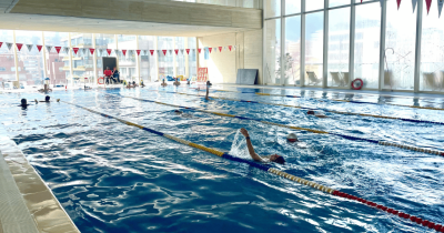Fotografía de la piscina semiolimpica del Centro Felicidad Chapinero