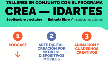 Pieza gráfica de los talleres