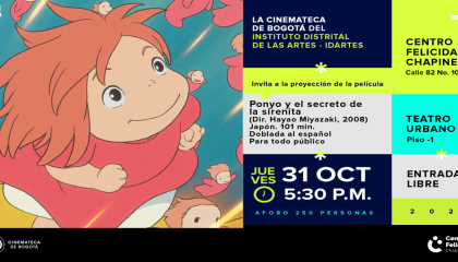 Gráfica de la película Ponyo