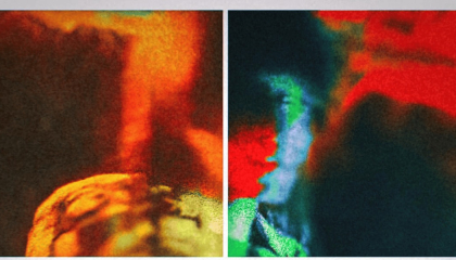 Imagen abstracta de colores.