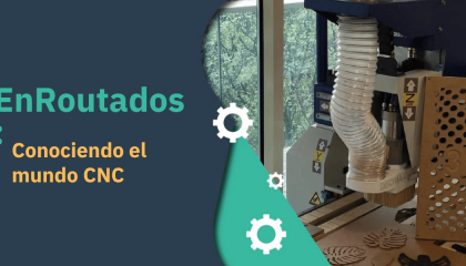 Poster de la máquina de CNC.