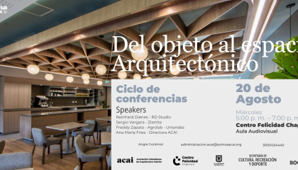 Poster sobre conferencia de ACAI.