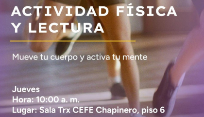 Afiche actividad física.