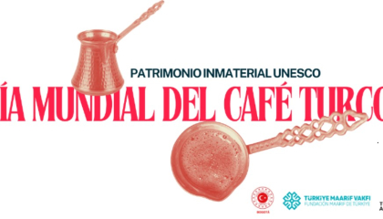 Afiche de café turco.