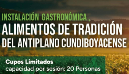 Imagen afiche cocina cundiboyacense.