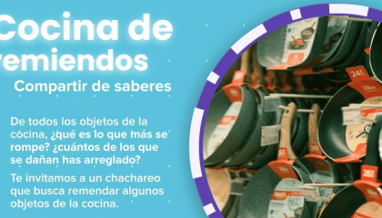 Afiche cocina de remiendos.