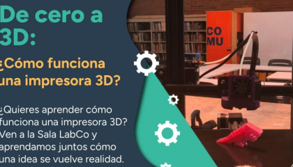 Afiche de cero a 3D.