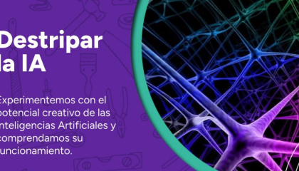 Afiche de destripar la IA
