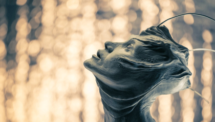 Foto personaje hecho con efectos especiales.