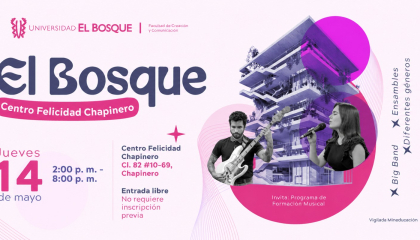 Afiche Formación Musical el Bosque.