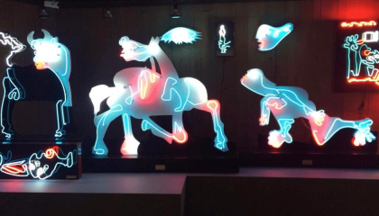 Imagen de la obra A la luz del Guernica.