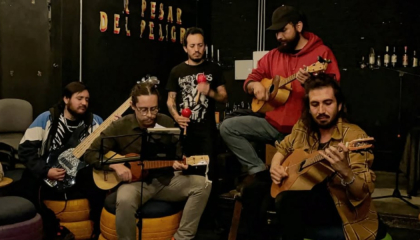 Integrantes de joropio.
