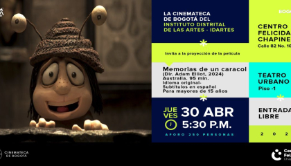 Afiche de memorias de un caracol