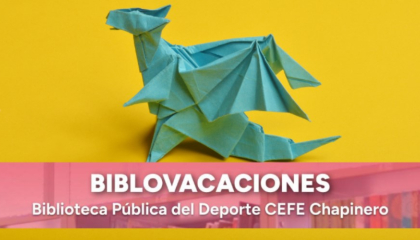 Afiche taller de origami.