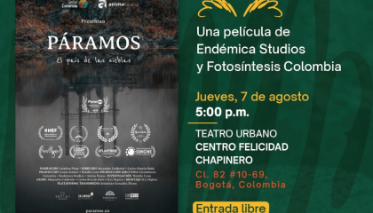 Afiche del documental Páramos