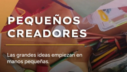 Afiche pequeños creadores.