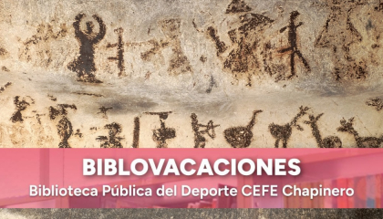 Afiche habitantes prehistóricos.