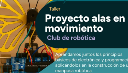 Afiche Alas en movimiento.
