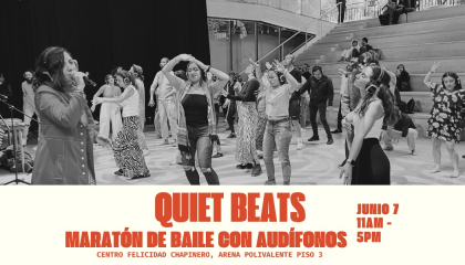 Anuncio de Quiet Beats.