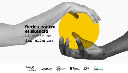 Afiche redes contra el silencio.