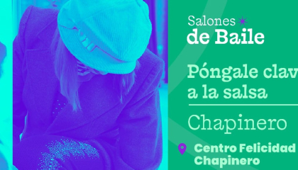 Afiche salones de baile.