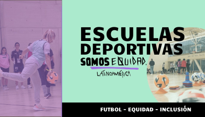 Poster de Escuelas Desportivas Somos Equidad