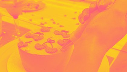 Afiche decoración minitortas.