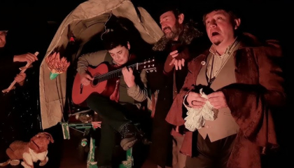 Obra: El pincel mágico de El halcón rojo