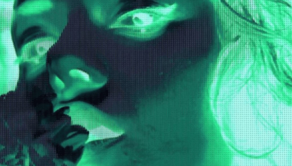 Imagen abstracta verde