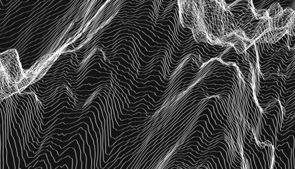 Imagen abstracta en gris y negro