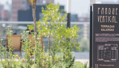 Fotografía de la terraza del centro felicidad chapinero