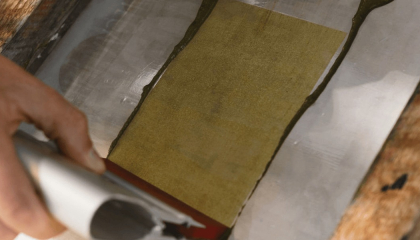 foto de papel enrollado