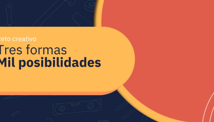 Poster de tres formas.