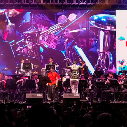 La Banda Filarmónica Juvenil y su repertorio poderoso