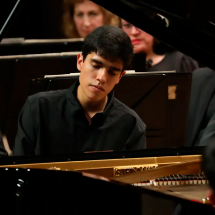 Daniel Díaz Padilla, un talento joven para el piano