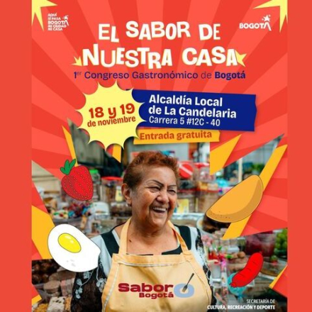 flyer congreso gastronómico