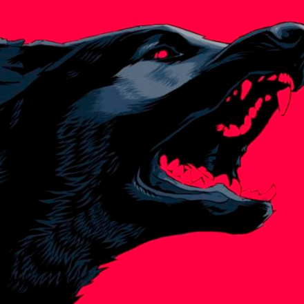 Ilustración de un lobo