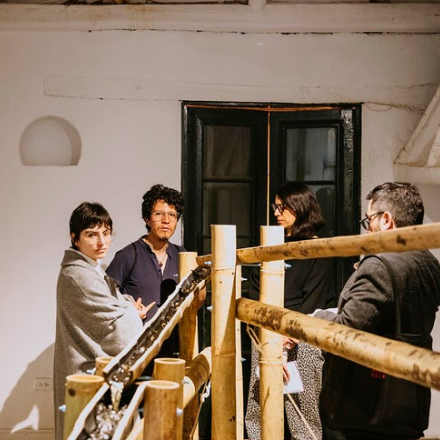 Conversación, acción, textil y tiempo: Juntanza tejedora
